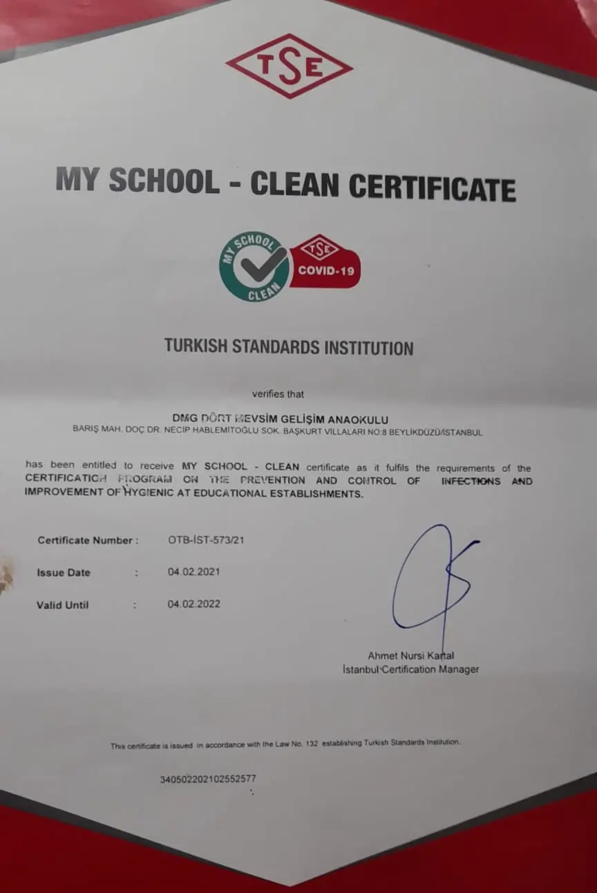 Dört Mevsim Gelişim Anaokulu - Beylikdüzü