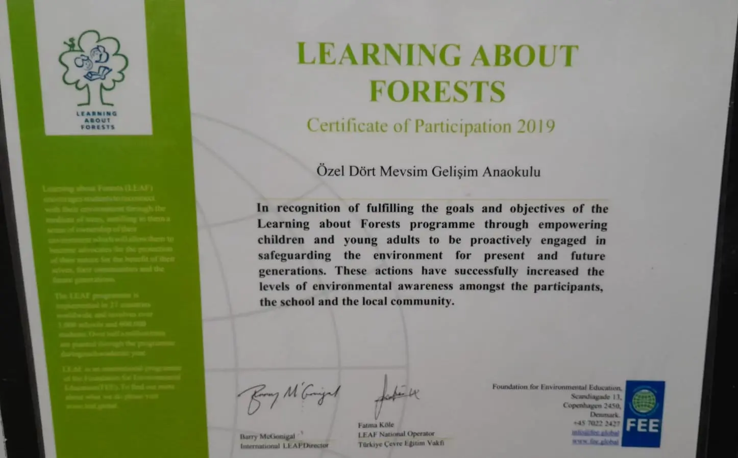 Dört Mevsim Gelişim Anaokulu - Beylikdüzü